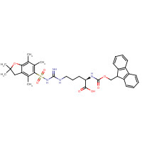 187618-60-6 Fmoc-D-Arg(Pbf) )-OH chemical structure