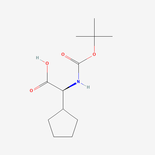 109183-72-4 Boc-Cyclopentyl-Gly-OH DCHA chemical structure