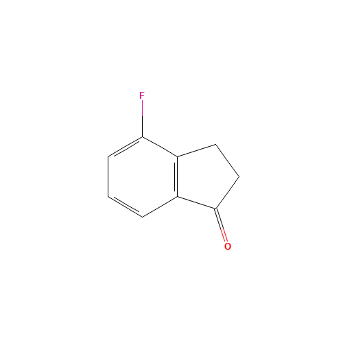 699-99-0 4-Fluoro-1-indanone chemical structure