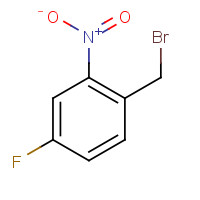 76437-44-0 4-Fluoro-2-nitrobenzyl bromide chemical structure