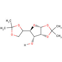 2595-05-3 1,2:5,6-DI-O-ISOPROPYLIDENE-ALPHA-D-ALLOFURANOSE chemical structure