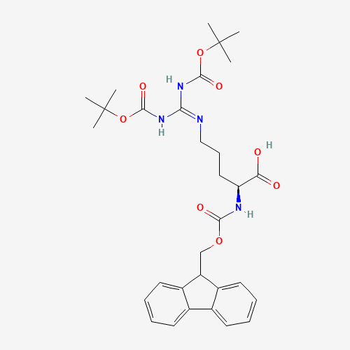 143824-77-5 Fmoc-L-Arg(Boc)2-OH chemical structure