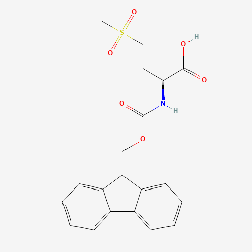 163437-14-7 FMOC-L-METHIONINE-SULFONE chemical structure