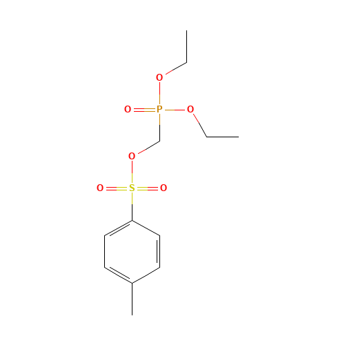 31618-90-3 DIETHYL 4-TOLUENESULFONYLOXYMETHYLPHOSPHONATE chemical structure