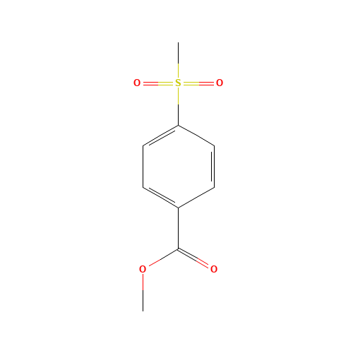 22821-70-1 methyl 4-(methylsulfonyl)benzoate chemical structure