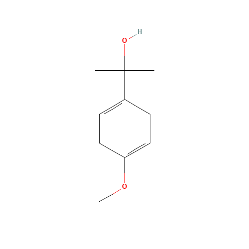 61597-37-3 2-(4-methoxy-1,4-cyclohexadienyl)-2-propanol chemical structure