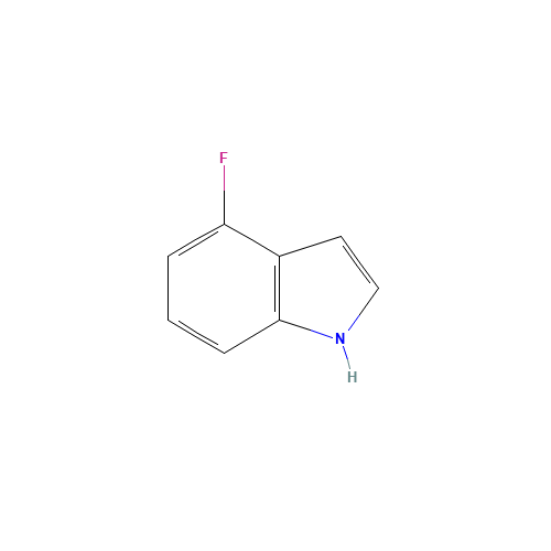387-43-9 4-fluoroindole chemical structure
