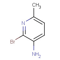 126325-53-9 3-amino-2-bromo-6-methylpyridine chemical structure