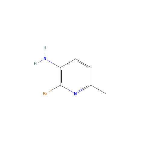 126325-53-9 3-amino-2-bromo-6-methylpyridine chemical structure