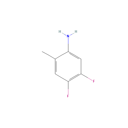 875664-57-6 4,5-difluoro-2-methylaniline chemical structure