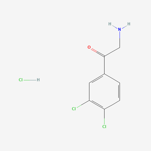 41995-19-1 2-(3,4-Dichlorophenyl)-2-oxoethylamine hydrochloride chemical structure