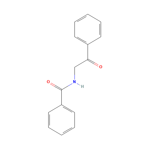 4190-14-1 N-(2-oxo-2-phenylethyl)benzamide chemical structure