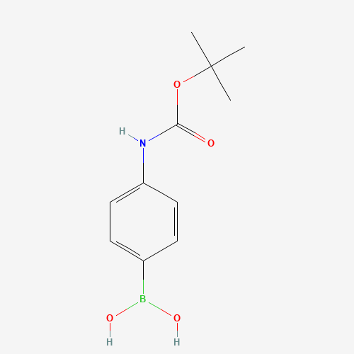 380430-49-9 4-(N-Butoxycarbonyl)aminophenylboronic acid chemical structure