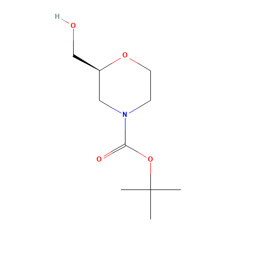 135065-76-8 (S)-2-Hydroxymethylmorpholine-4-carboxylic acid tert-butyl ester chemical structure