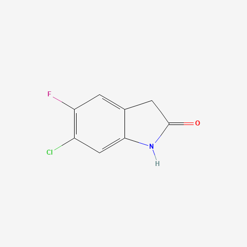 100487-74-9 6-Chloro-5-fluoro-2-oxindole chemical structure