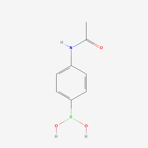 101251-09-6 4-Acetylaminophenylboronic acid chemical structure