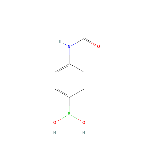 101251-09-6 4-Acetylaminophenylboronic acid chemical structure