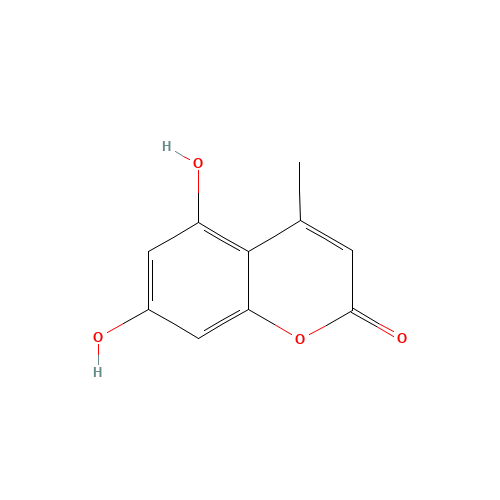 2107-76-8 5,7-Dihydroxy-4-methylcoumarin chemical structure