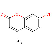 90-33-5 7-Hydroxy-4-methylcoumarin chemical structure