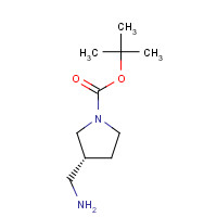 199174-29-3 (R)-1-N-Boc-3-(aminomethyl)pyrrolidine chemical structure