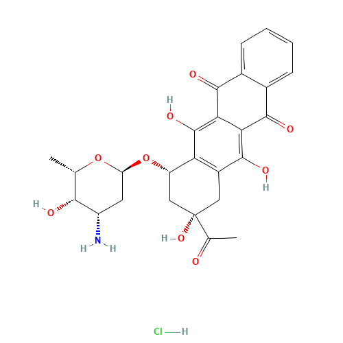 57852-57-0 Idarubicin Hydrochloride chemical structure