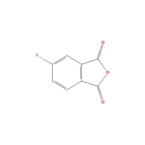 319-03-9 4-Fluorophthalic acid anhydride chemical structure