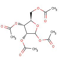 13035-61-5 beta-D-Ribofuranose 1,2,3,5-tetraacetate chemical structure