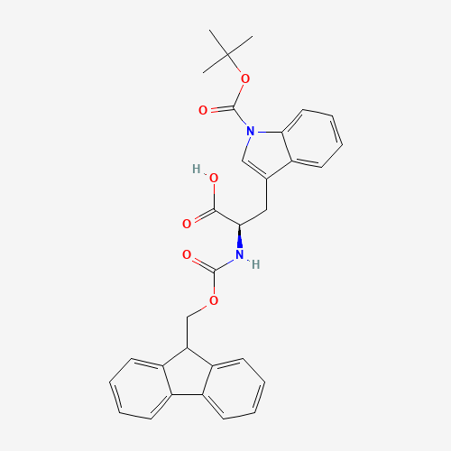 163619-04-3 Fmoc-D-Trp(Boc)-OH chemical structure