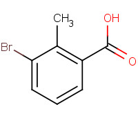 76006-33-2 3-Bromo-2-methylbenzoic acid chemical structure