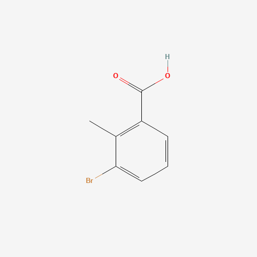 76006-33-2 3-Bromo-2-methylbenzoic acid chemical structure