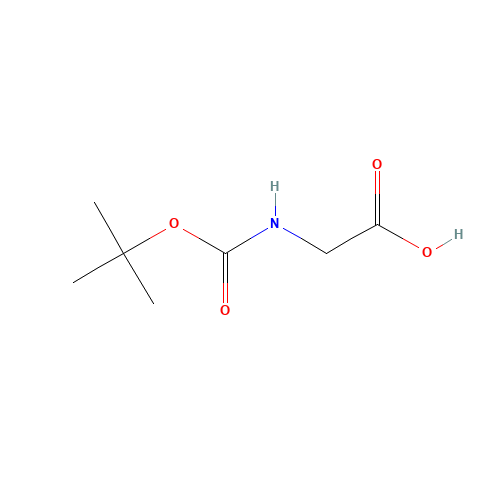 4530-20-5 BOC-Glycine chemical structure