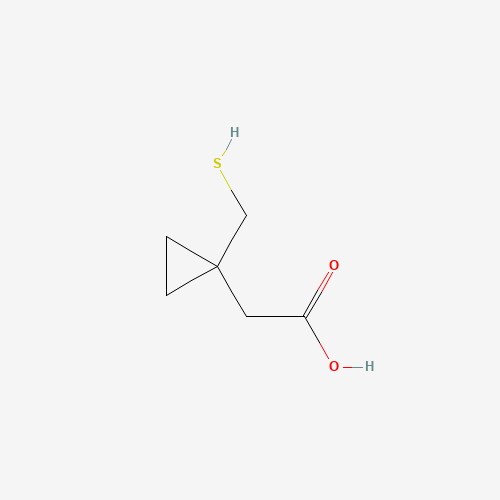 162515-68-6 2-[1-(Mercaptomethyl)cyclopropyl]acetic acid chemical structure