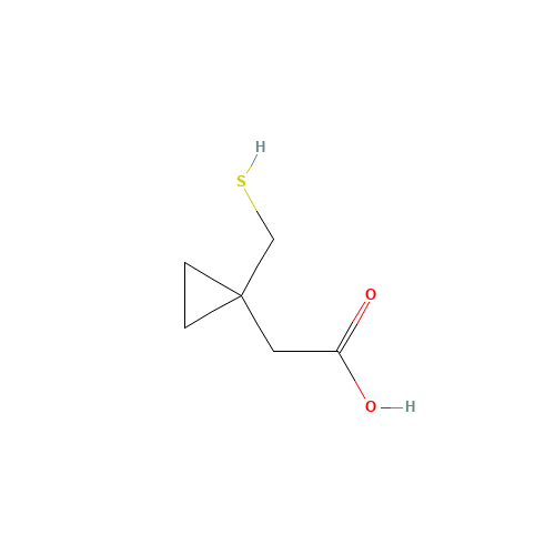 162515-68-6 2-[1-(Mercaptomethyl)cyclopropyl]acetic acid chemical structure