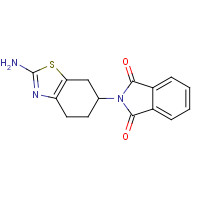 104618-33-9 2-Amino-6-phthalimido-4,5,6,7-tetrahydro benzothiazole chemical structure