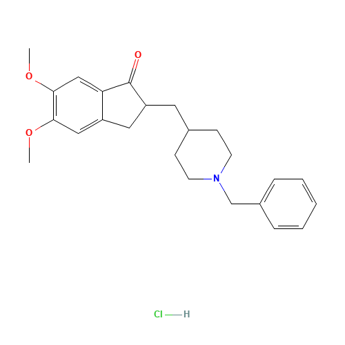 110119-84-1 Donepezil hydrochloride chemical structure