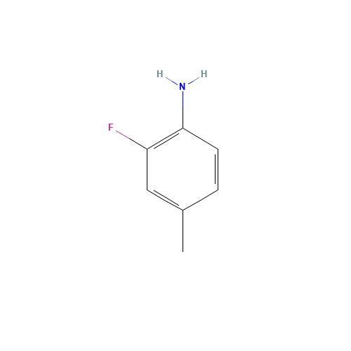 452-80-2 2-Fluoro-4-methylaniline chemical structure