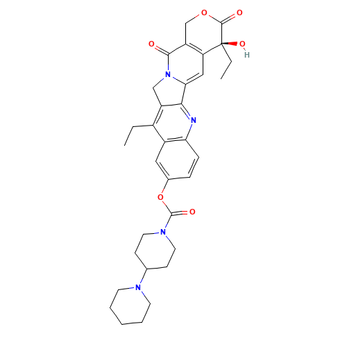 97682-44-5 Irinotecan chemical structure