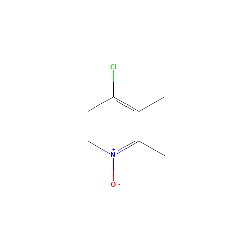 59886-90-7 4-Chloro-2,3-dimethylpyridine 1-oxide chemical structure