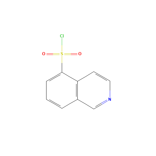 84468-15-5 ISOQUINOLINE-5-SULFONYL CHLORIDE chemical structure