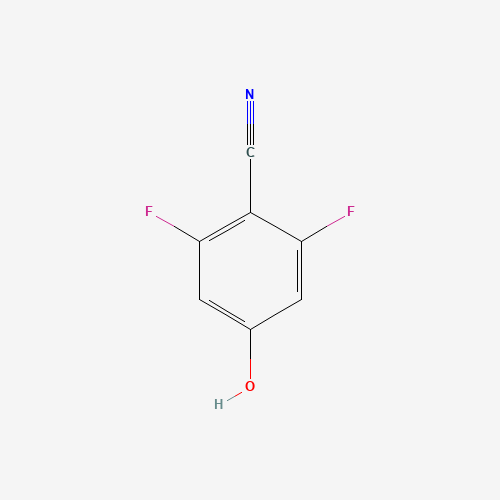 123843-57-2 2,6-Difluoro-4-hydroxybenzonitrile chemical structure