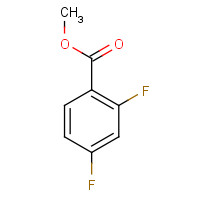 106614-28-2 METHYL 2,4-DIFLUOROBENZOATE chemical structure