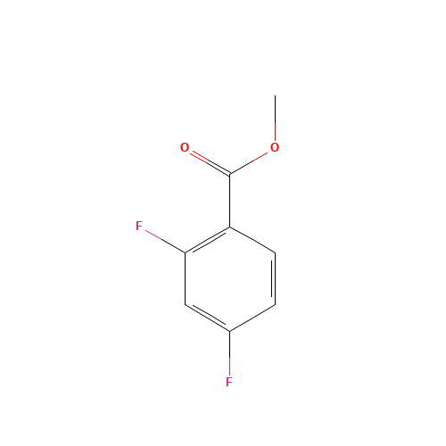 106614-28-2 METHYL 2,4-DIFLUOROBENZOATE chemical structure