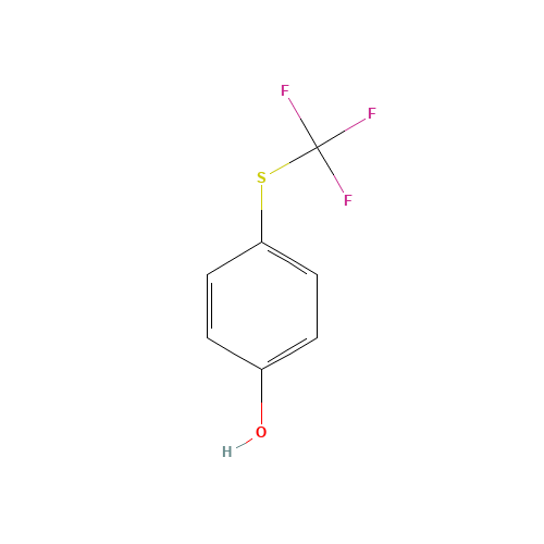 461-84-7 4-(Trifluoromethylthio)phenol chemical structure