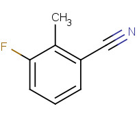 185147-06-2 3-Fluoro-2-methylbenzonitrile chemical structure