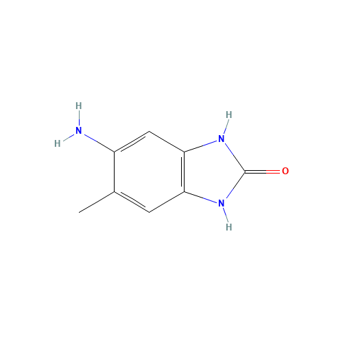 67014-36-2 5-Amino-6-methyl-1,3-dihydro-2H-benzimidazol-2-one chemical structure