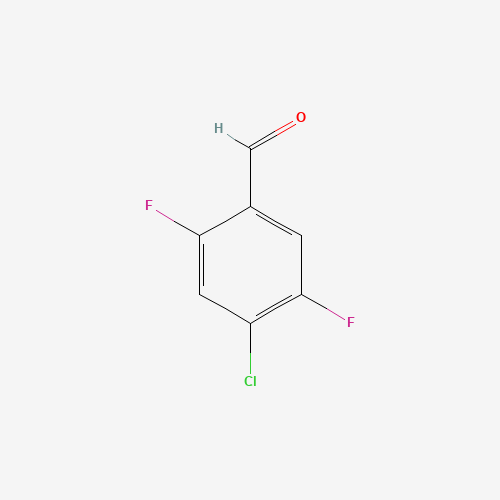 879093-02-4 4-CHLORO-2,5-DIFLUOROBENZALDEHYDE chemical structure