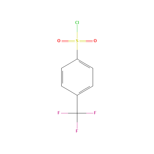 2991-42-6 4-(Trifluoromethyl)benzene-1-sulfonyl chloride chemical structure