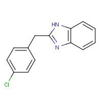 5468-66-6 2-(4-Chlorobenzyl)benzimidazole chemical structure