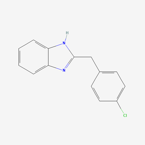 5468-66-6 2-(4-Chlorobenzyl)benzimidazole chemical structure