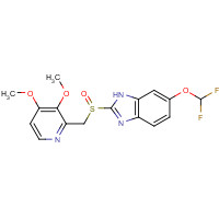 102625-70-7 Pantoprazole chemical structure